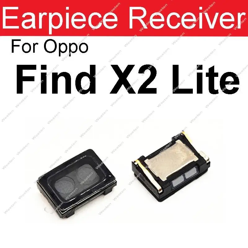 Earpiece Ear Speaker For OPPO Find X X2 X3 X5 Pro X2Lite X3Lite Earphone Sound Receiver Flex Cable Replacement Parts