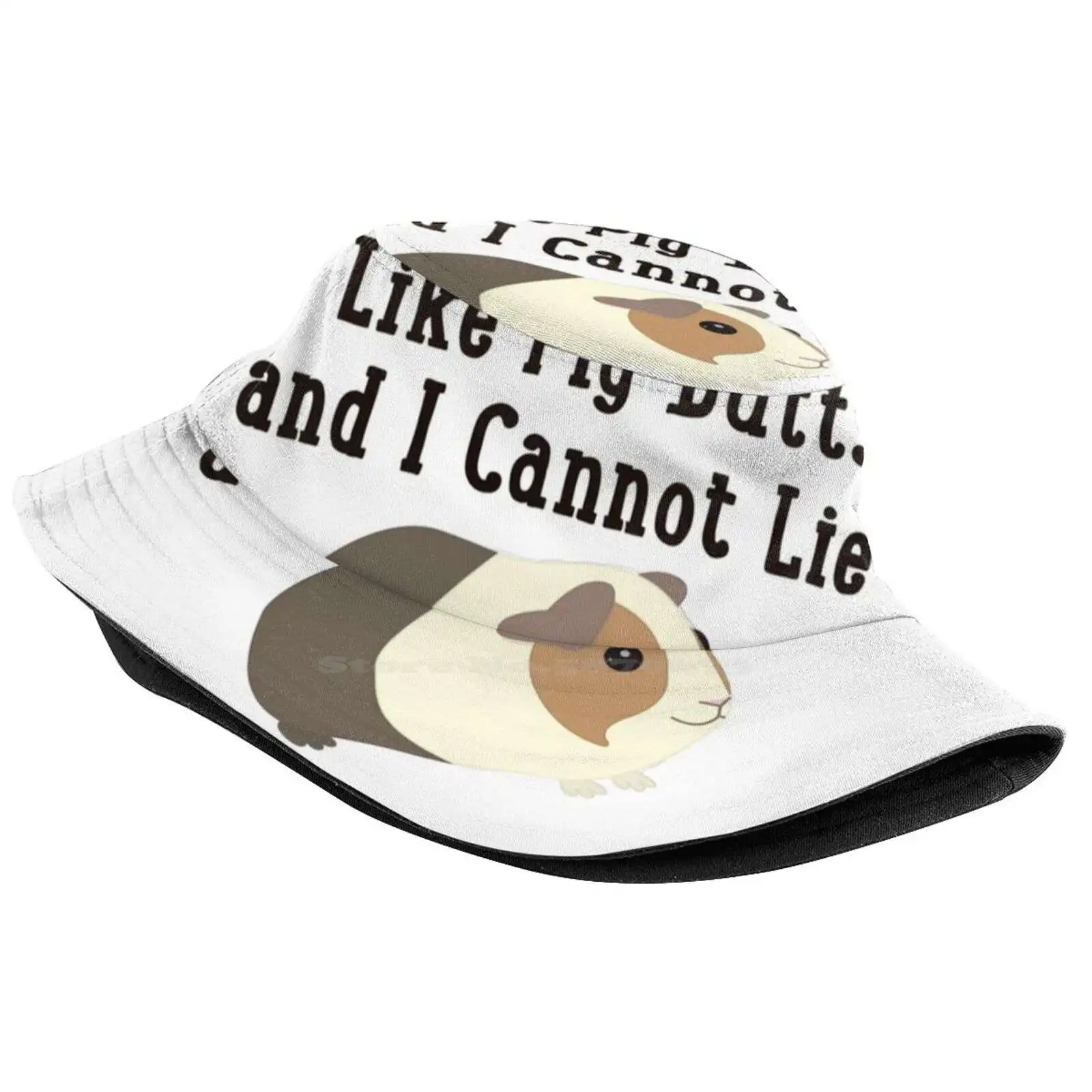 Guinea Pig Butts Sun Cap Fisherman Hat Bucket Hats Guinea Pigs I Like Pig Butts Animals Rodents Fur Babies Pet Funny Good