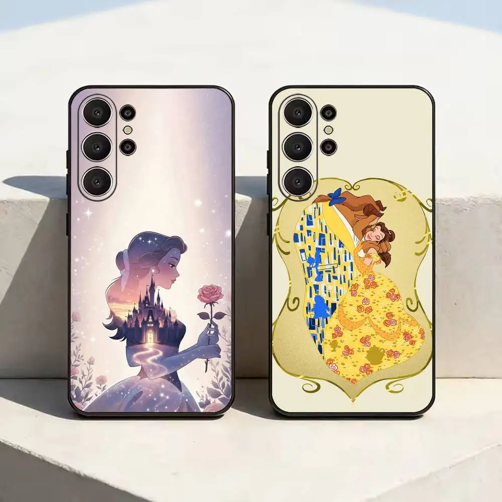 B-Beauty And The B-Beast Black Soft Silicone Phone Case for Samsung Ultra S26, S24, S21, S22, S23, S30, Plus, Lite