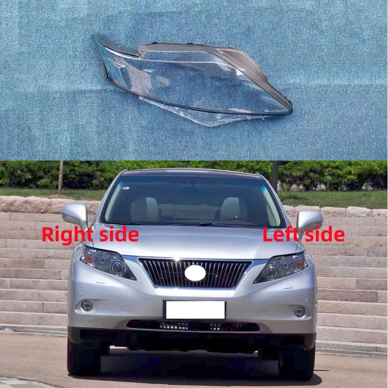 

For Lexus RX270 RX350 RX450 2009 2010 2011 Car Headlight Shell Headlamp Cover Replacement Headlamp Lens Headlight Glass