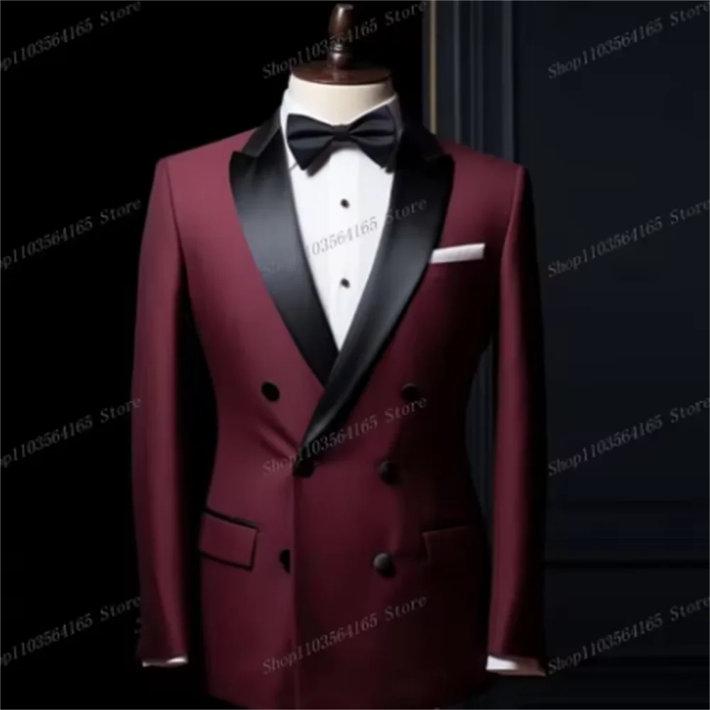 

Suit Jackets Business Uniform Work Blazer Shawl Lapel Tops Regular Slim Fit Wedding Suit For Men Only Jacket
