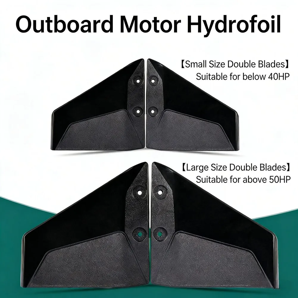 1Set Outboard Hydrofoil Replacement FOR STABILIZER For 40-300HP Engines Reduce Drag Save Fuel Car Outboard Hydrofoil Accessories