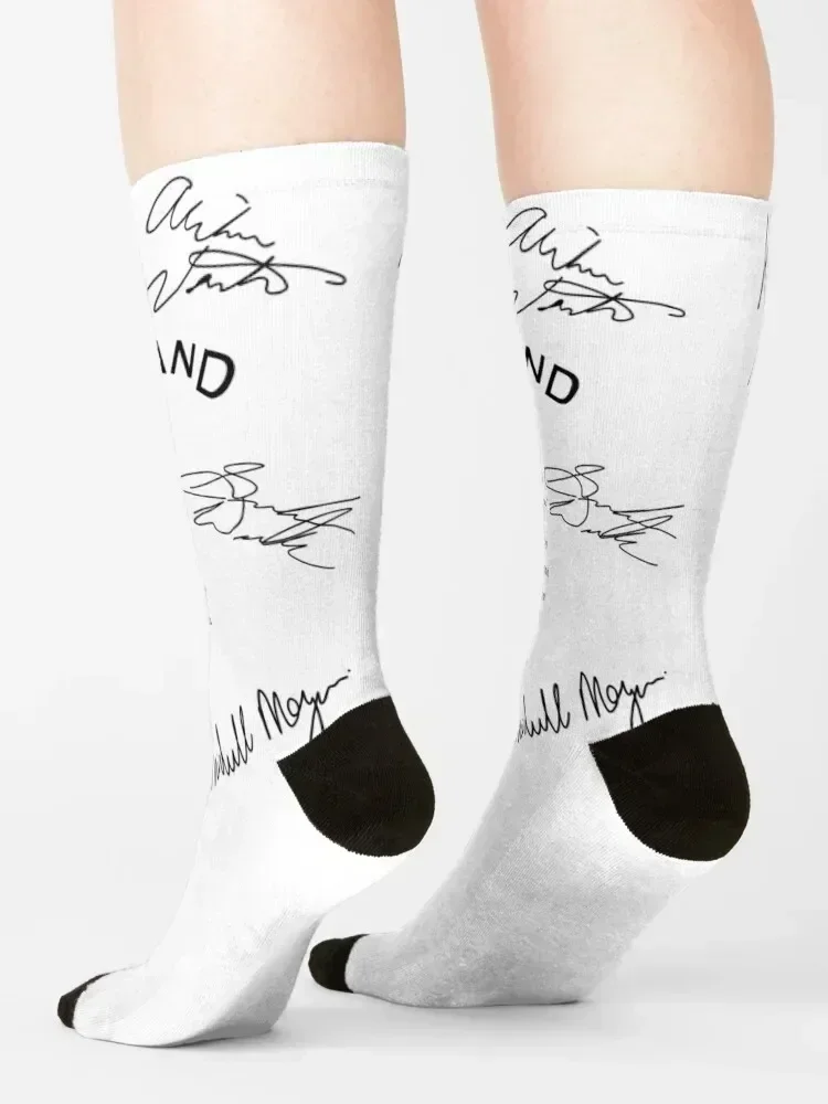 Heartland Script Socks Thermal man winter colored cycling basketball Socks For Women Men's