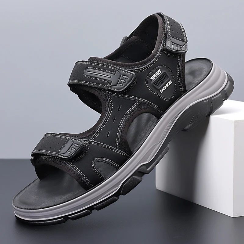 

Men Sandals Summer Leisure Beach Holiday Sandals Men Casual Shoes New Outdoor Male Lightweight Comfortable Wading Sandals