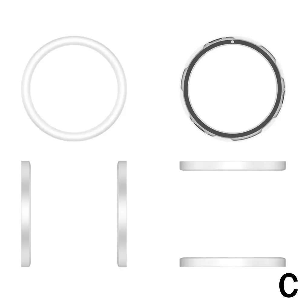 High-end Bezel For Nothing For Cmf Watch Pro 2 Smartwatch Metal Bezel Cover Circle Model Solid Color Hard W G7b3