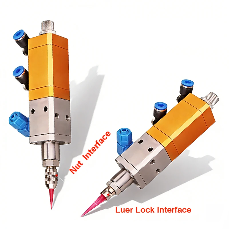 3131 Suck Back Epoxy Silicone Resin Dispensing Valve,UV Glue Dispensing Value Anti-drip Silicone Pneumatic Precision Valve