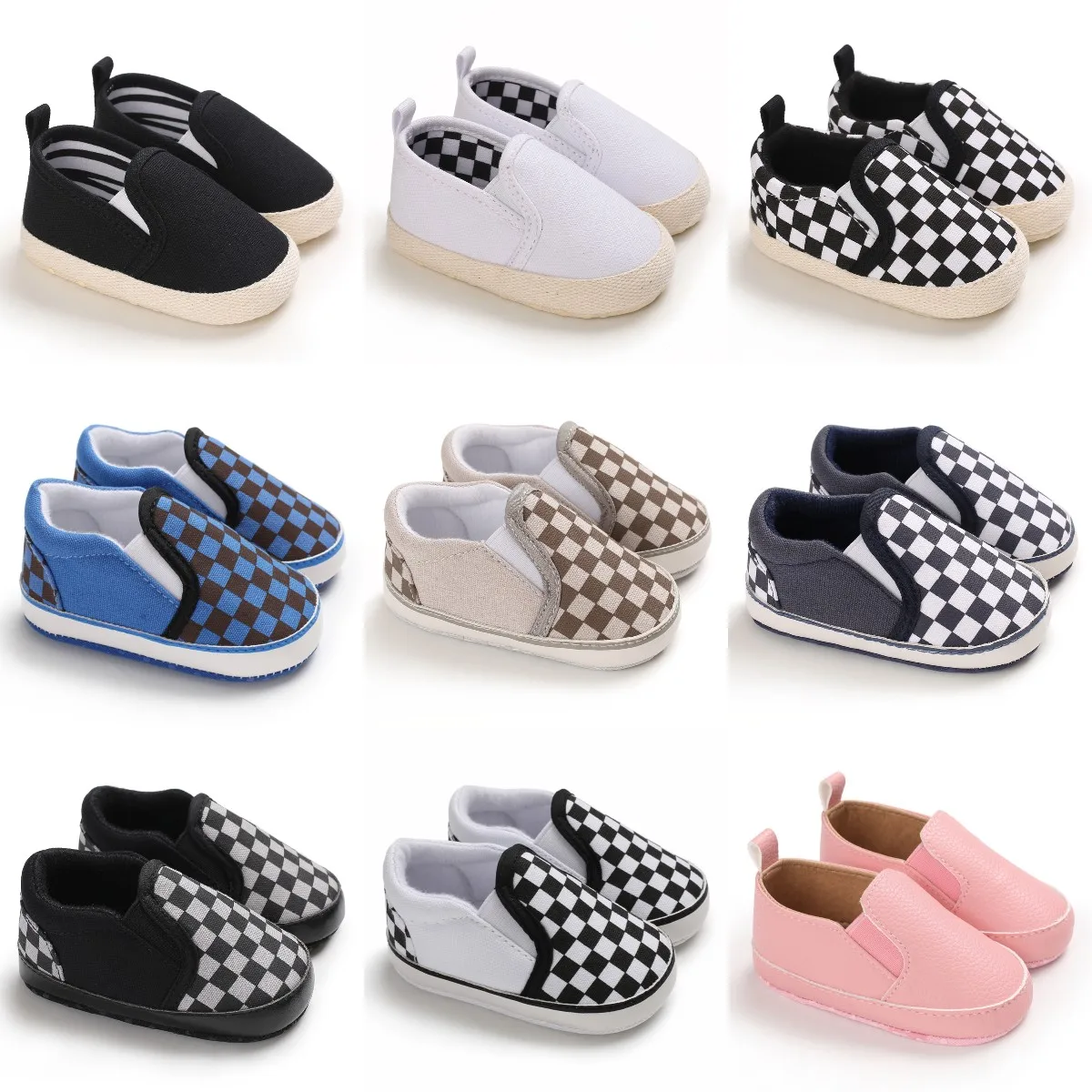 

Boys' and babies' shoes 0-18 newborn babies' casual shoes Toddler babies' casual shoes cotton soft soled baby walking shoes