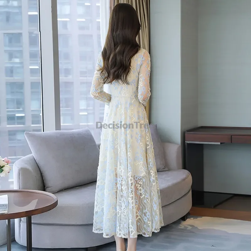 فستان تشيباو من الدانتيل الخيالي لعام 2025 على الطراز الرومانسي الحلو للسيدات فستان تشيباو للحفلات المحسنة للأدب القديم شيونغسام الصيني المألوف