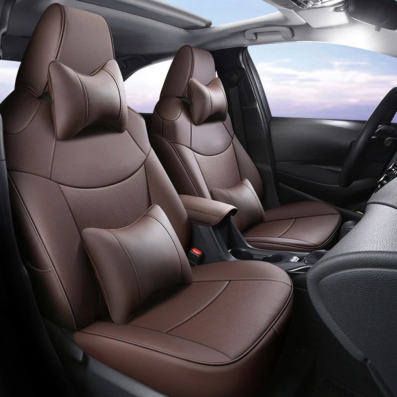 Car Special Seat Cover For Toyota Corolla Cross SUV 2021-2024 Leather Seat Cushion Protective Luxury Car Styling Accessories