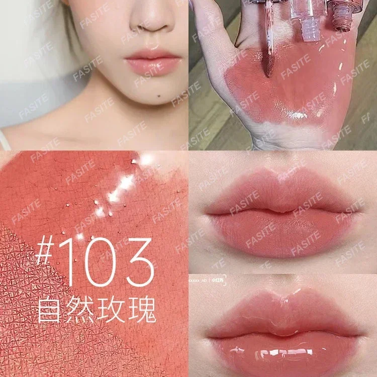 

1pc wholesale make up lipgloss 103 108 Lip Oil Sexy Plump Glow Oil Tinted Lip Plumper Lips Makeup clear lip gloss