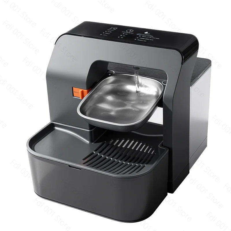 Tilt-type pet water dispenser black clean and dirty separation automatic water feeder