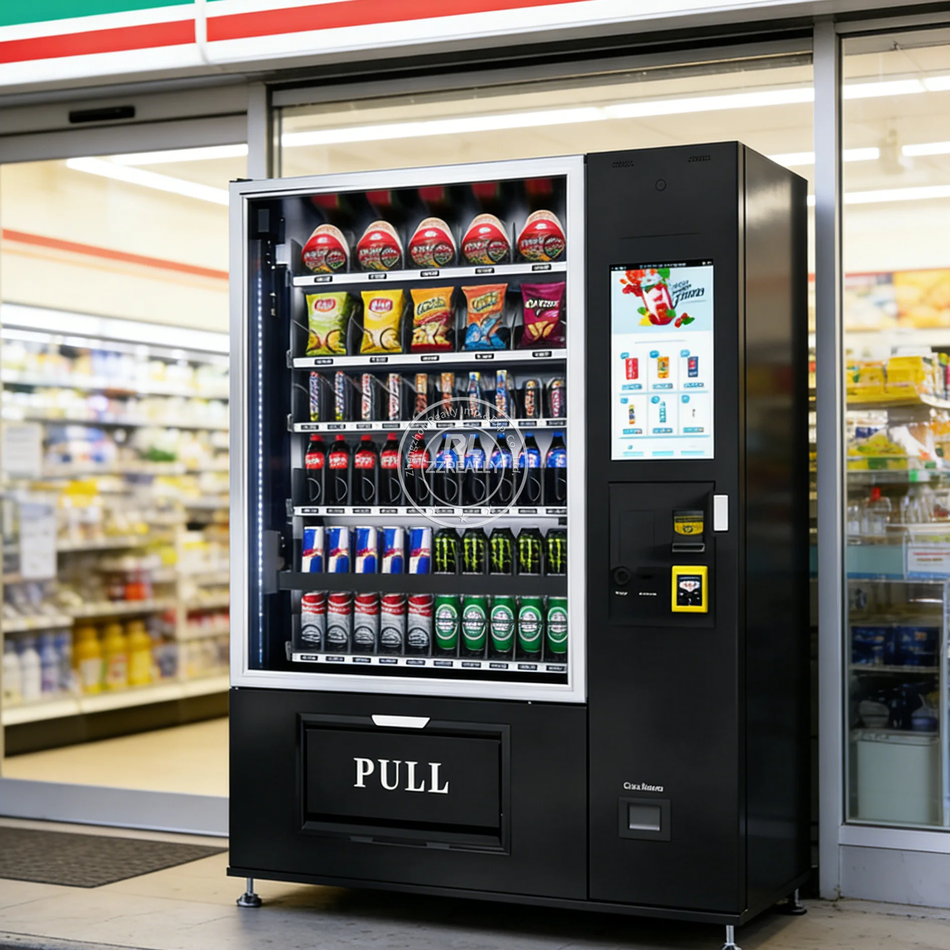 

Energy Efficient Beverage Snack Vending Machine Automatic Drink Snack Vending Dispenser Machine