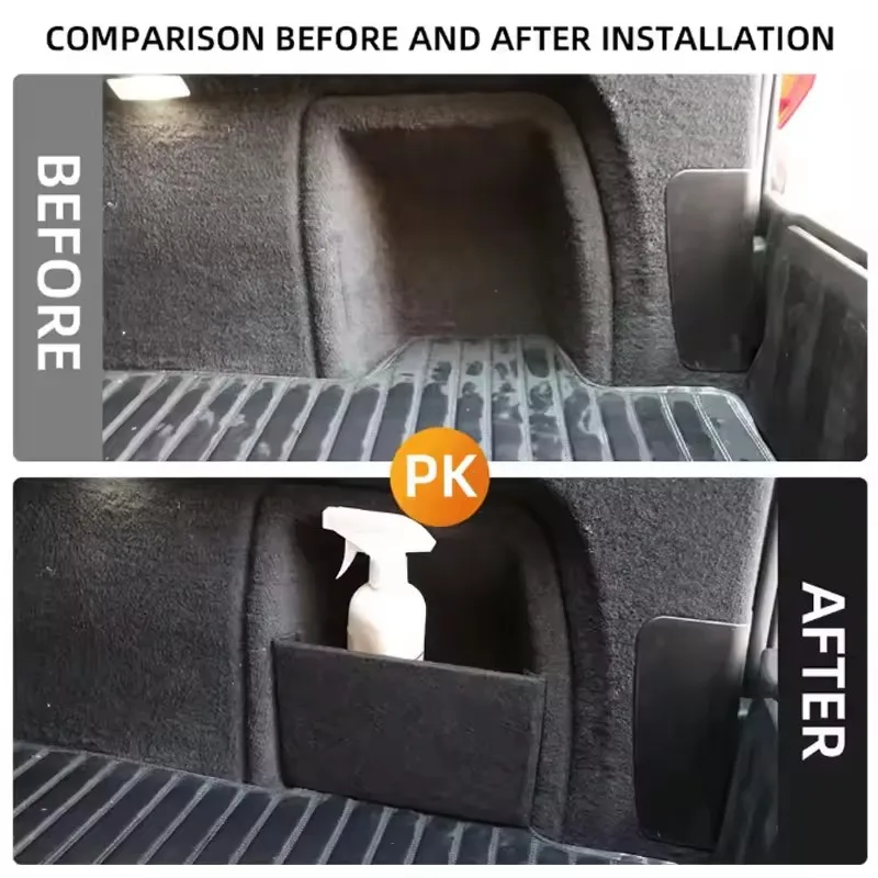 For BMW 2 Series Active Tourer F45 2014~2021 Car Organizer Trunk Side Partition Trunk Interior Storage Box Parts - view 5