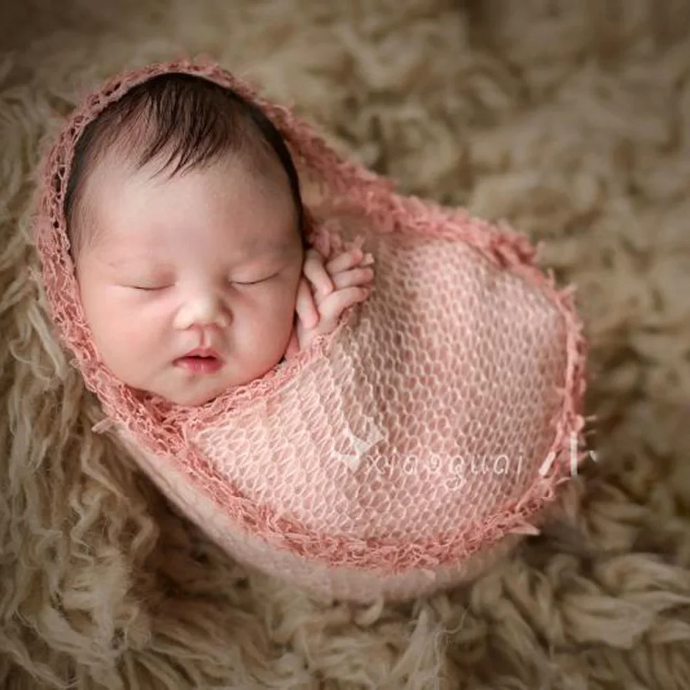 Sombrero de Mohair con borde de plumas para fotografía de niños, gorro de bebé de AliExpress, nuevo