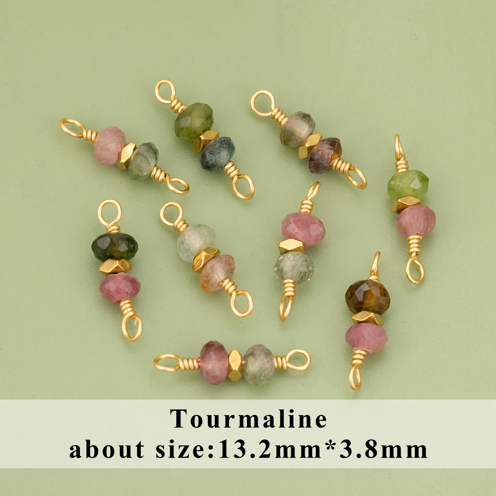 YEGUI MF35,natural stones,jewelry accessories,18k gold plated,copper,hand made,charms,diy pendants,jewelry making,10pcs/lot