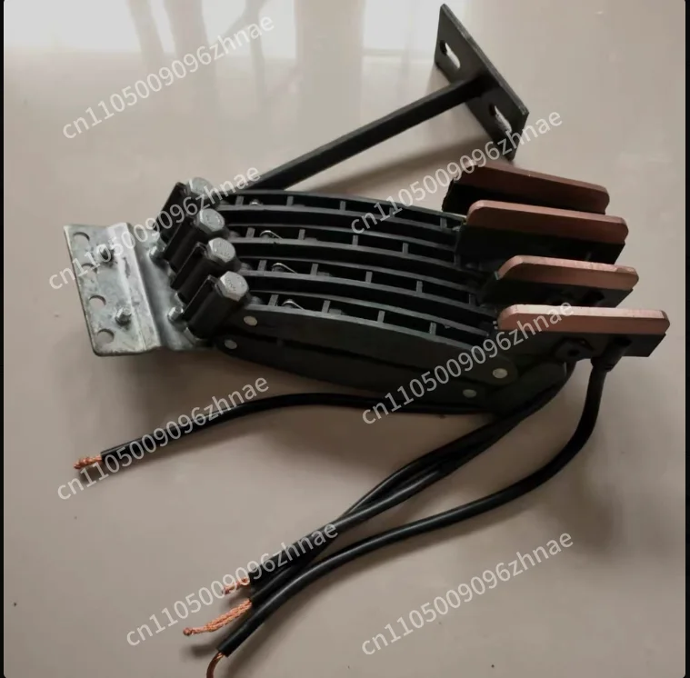 Seamless trolley line Current collector 30A/60A/100A 3P/4P Crane 3-level 4-level trolley line Conductive track Carbon brush