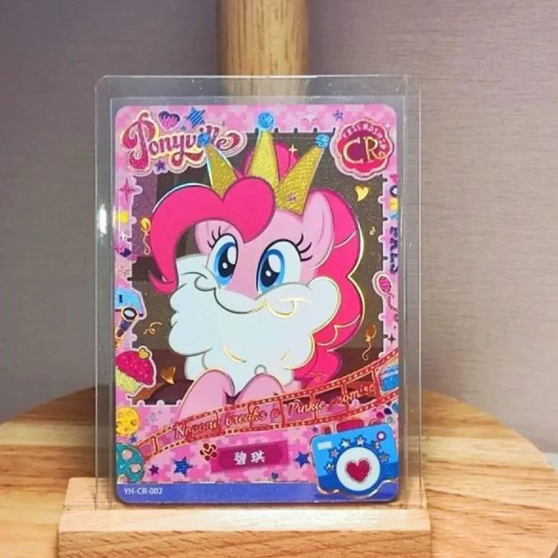 Kawaii Cute My Little Pony Card 3-Inch Small Card Postcard Hand Account Decoration Cartoon Gifts for Girlfriends and Children