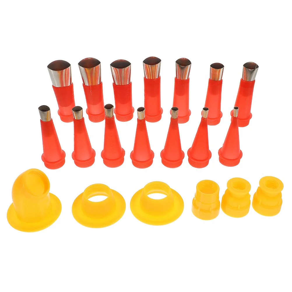 

2 Sets Nozzle Dressing Tool Tools Silicone Caulking Kit Finisher Finishing Stainless Steel Applicator