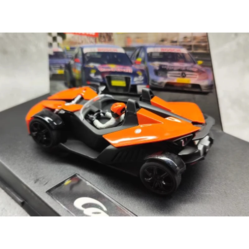 دييكاست 1:32 مقياس المسار سباق السيارات البرتقال سبيكة سيارة نموذج الكبار جمع ثابت عرض لعبة مركبة هدية عيد
