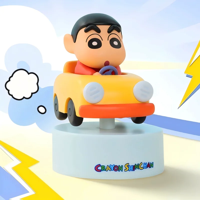 

52TOYS Crayon Shinchan Blind Box Collectible Figure Car Aromatherapy Desktop Ornament Home Car Decoration Toy Birthday Gift