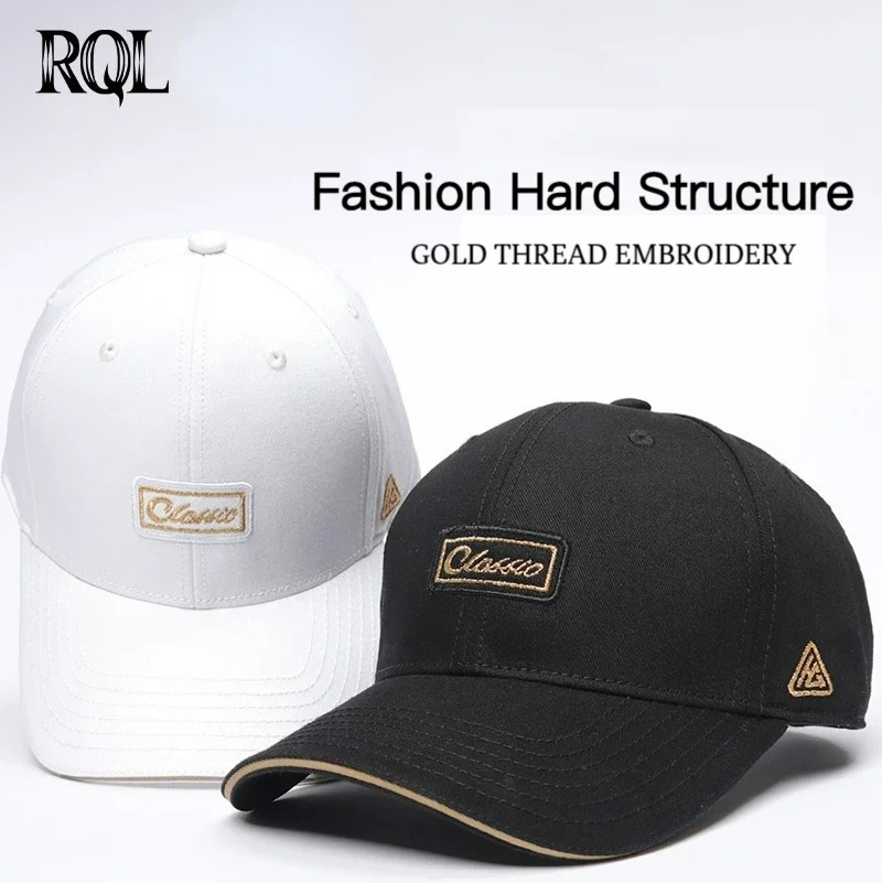 Men\'s Hat Baseball Cap for Male 2022 Summer Hard Structure High Quality Fashion Luxury Brand Hip Hop Sports Hat Trucker Hat