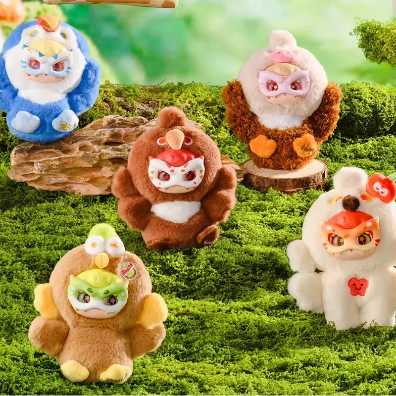 

In Stock Mochi Lucky Chirp Series Plush Blind Box Keychain Cute Bag Pendant For Female Trend Toy Fans Birthday Gifts Mystery Box