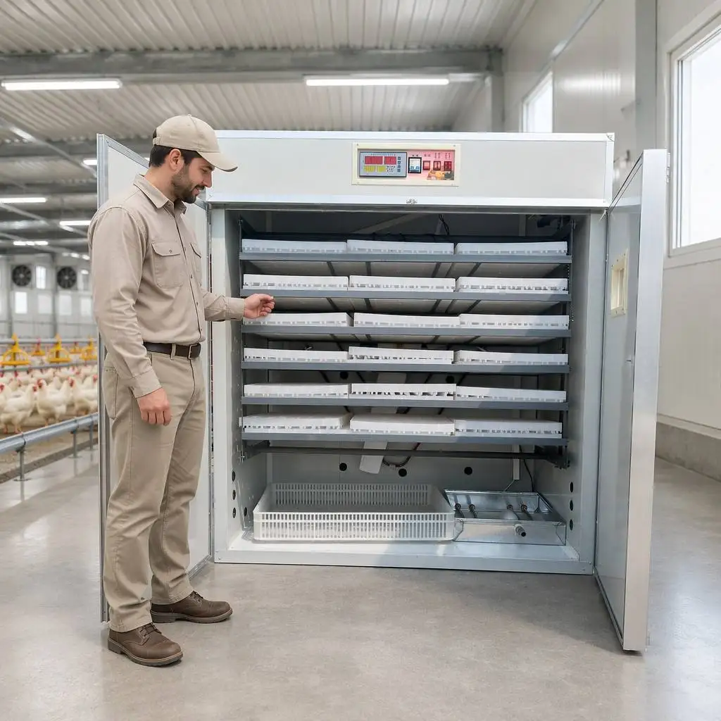Hot Selling 1584 Eggs Incubator Setter Hatcher Machine Full Automatic And Cheap Price Chicken Eggs Hatcher