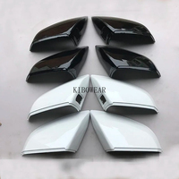1pc White Side Wing Mirror Caps for Audi Q5 FY Q7 4M 2016 2024 Covers replacement Black Auto housing 2020 2021 2022