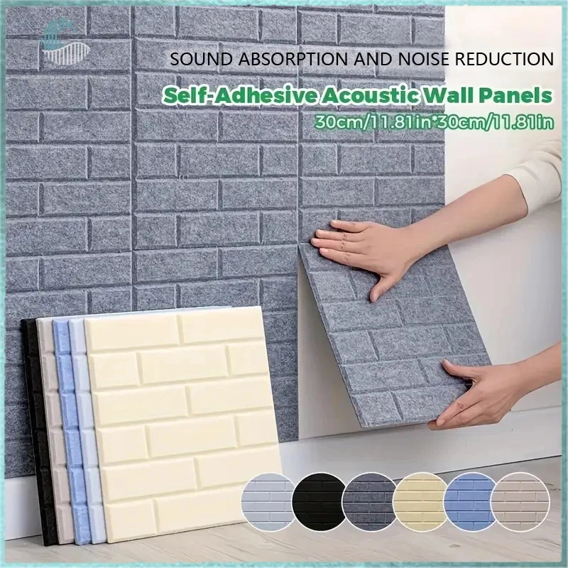 Soundproof Pads Acoustic Wall Panels Decoration Sound-Absorbing Panels For Home Ceiling Decor Felt Cork Tiles Bulletin Pin Board