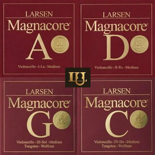 Комплект струн для виолончели 4/4 Larsen Magnacore Tungsten G,C -Larsen A,D Средний