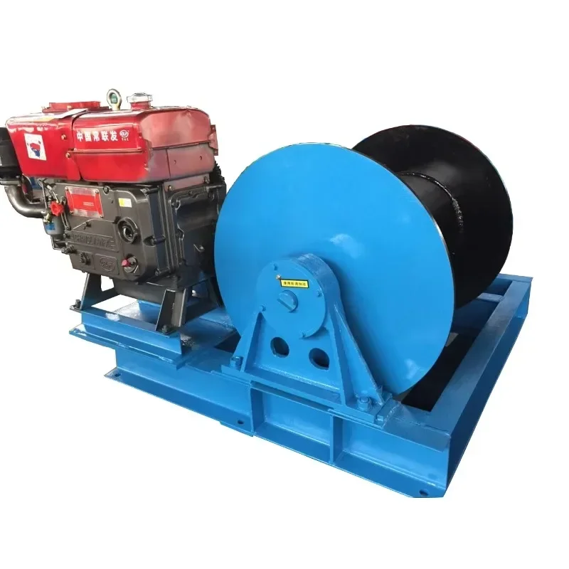 High Quality Diesel Winch 5T for Lifting on Mining