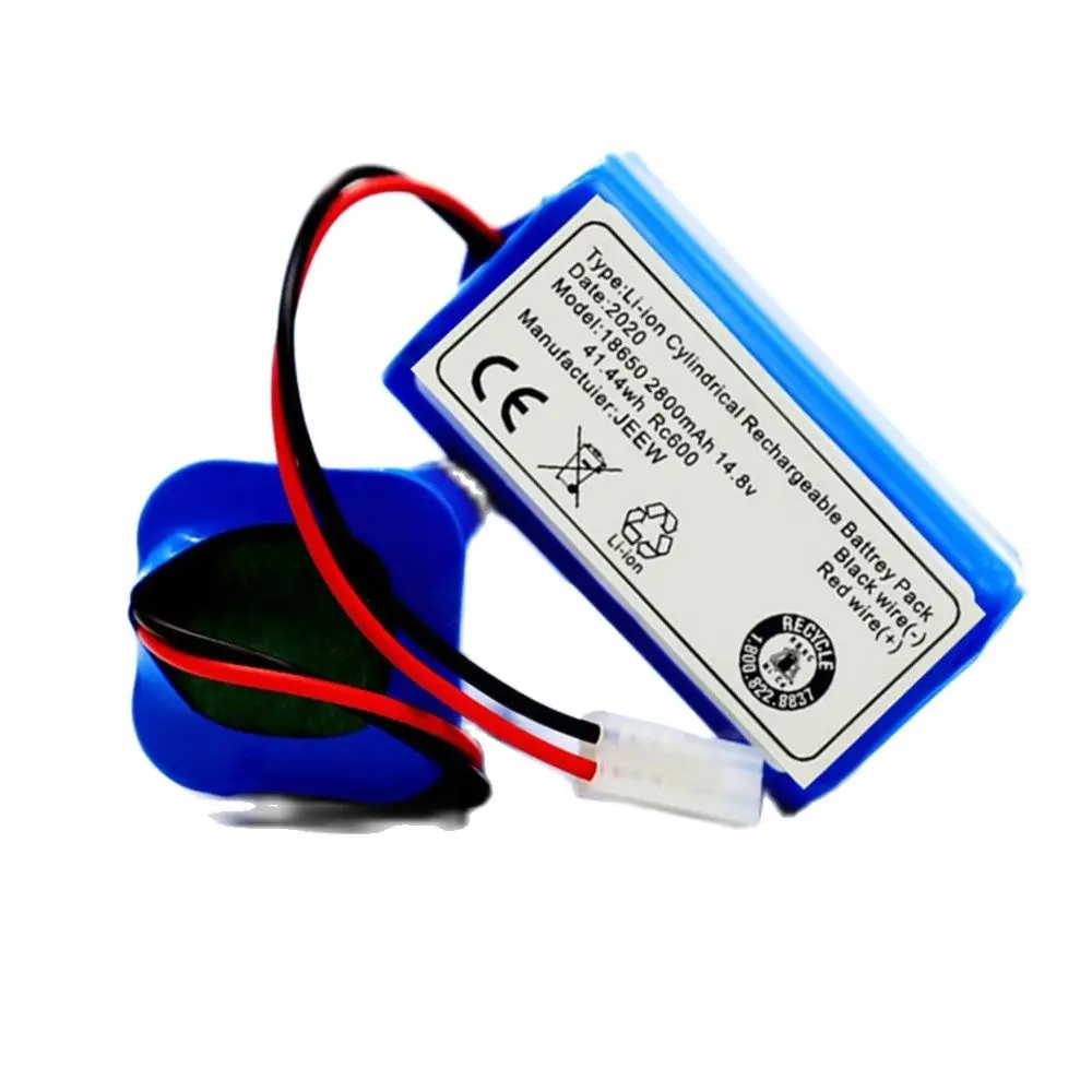Batterie aste pour Xiaomi Mi Robot Vacuum-Mop, G1, MJSTG1, 2 Lite, MJSTL, 14.8V, 2600mAh, 18650