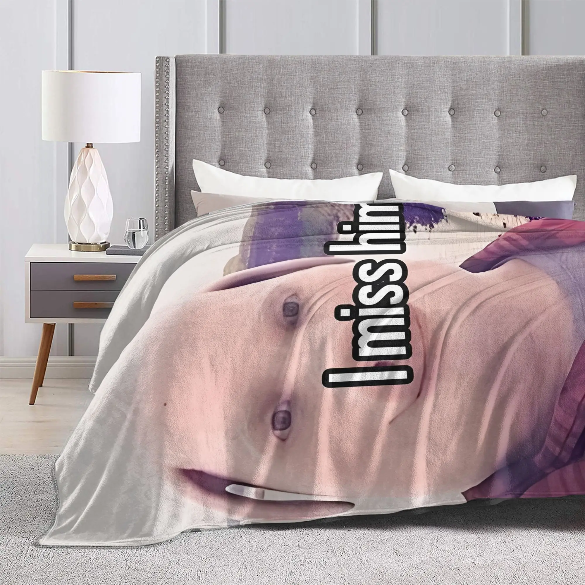 John Pork Is Calling Blanket Quality Super Soft  Bedding Throws Autumn Airplane Travel Outdoor Funny Bedspread