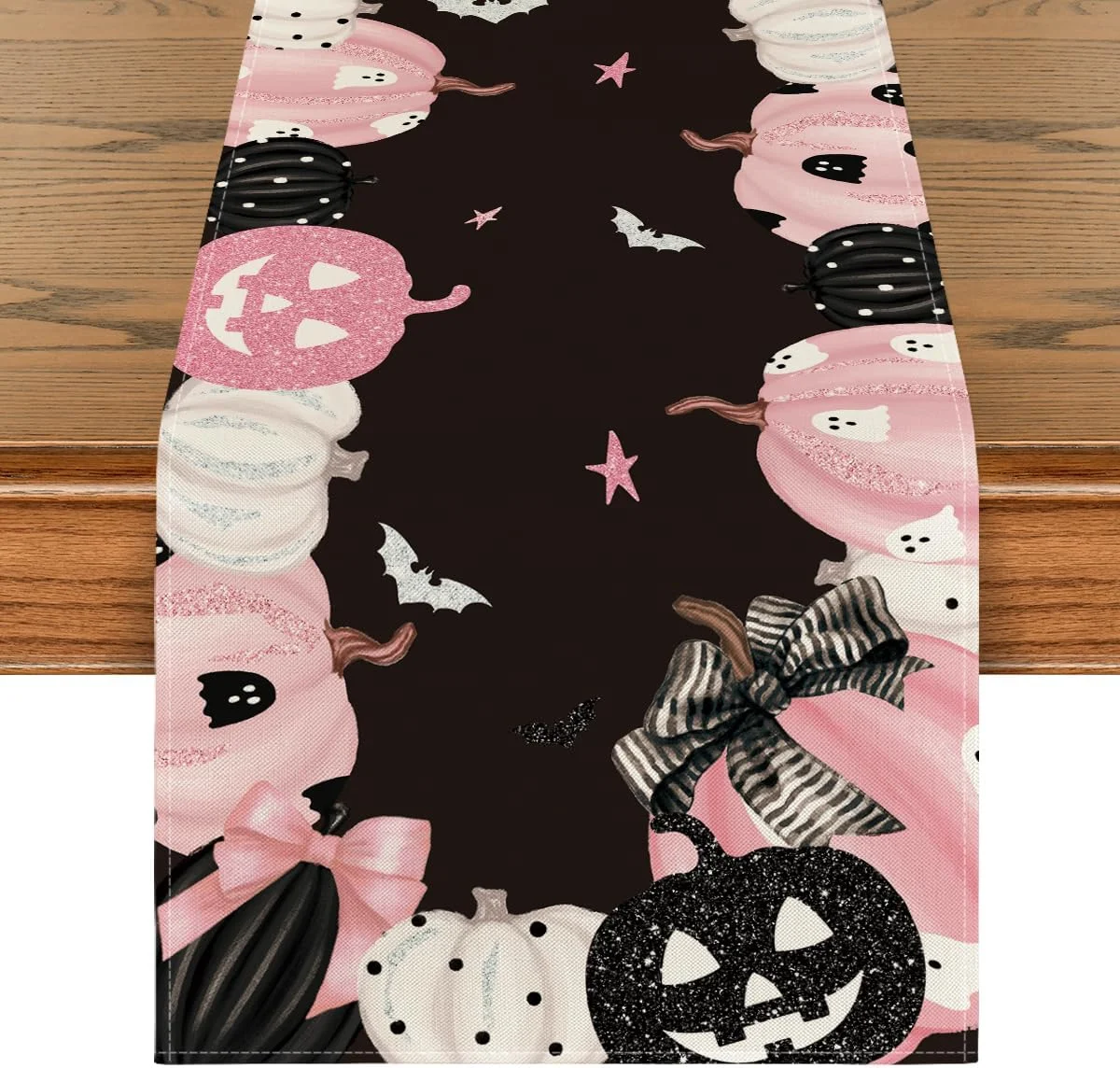 ผ้าปูโต๊ะลายเทปและคาสเซ็ต VIKA - Linen Table Runner บทวิจารณ์และราคา