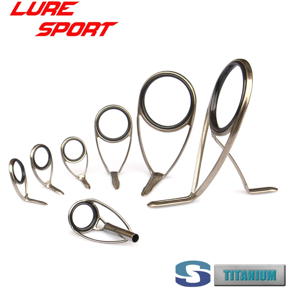 Titanium Frame RS ring 7pcs Guides set TiXQHRSG30 TiXORSG TiXORSG-N TiXLRST Rod Building Component Repair DIY Accessory Seaguide