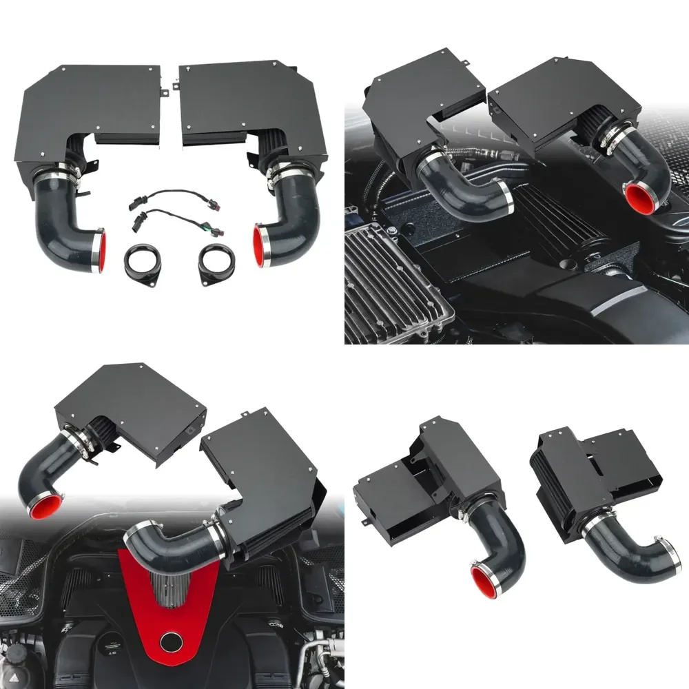 【2026 Hot Selling】 M276 V6 Twin Turbo Engine Car Cold Air Intake Kit for C400 C450 C43 E43 E400 CLS400 V6