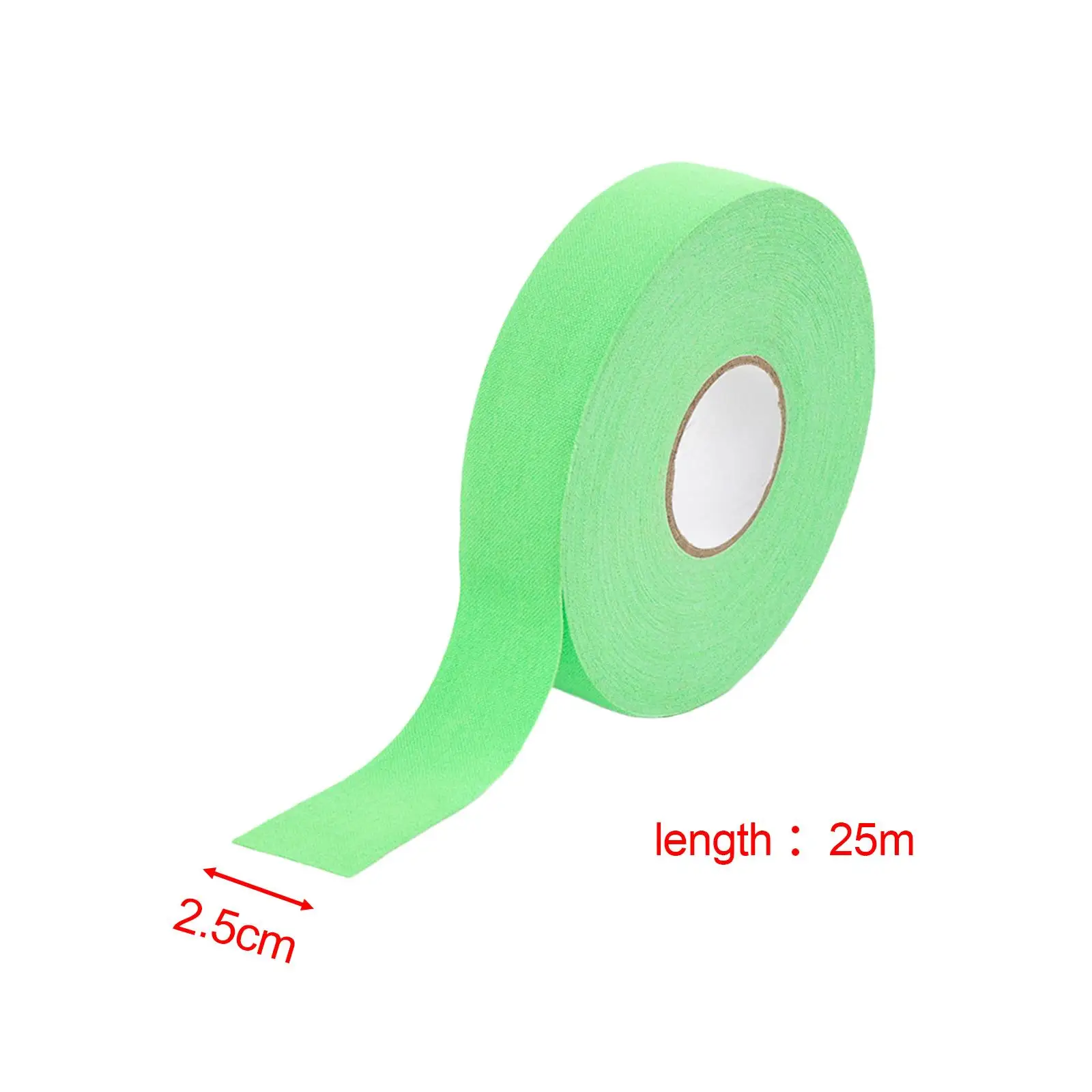 Ice Hockey Fabric Band, Hockey Stick Bands, Non-slip, 2.5 Cm X 25 M,