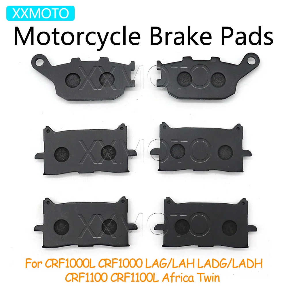 

For Honda CRF1100 CRF1000L CRF 1100 L CRF1100L Africa Twin Motorcycle Front Rear Brake Pads CRF 1000 L Africa Twin Accessories