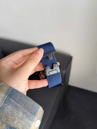 Imagen 2 del producto Correa para Apple Watch, pulsera de paracaídas de 45mm, 46mm, 44mm, 42mm, 40mm, 41mm, serie iwatch 10, 9, 8, 7, 5, 6, 3, SE ultra 2, 49mm