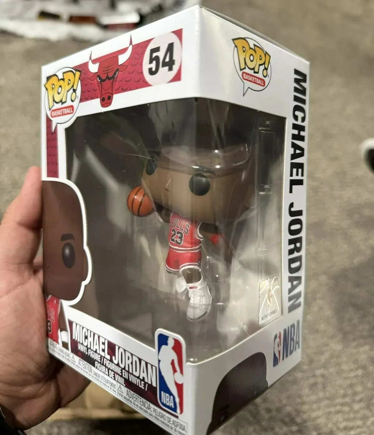 Original Funko Pop! NBA: Bulls - Michael Jordan Collectable Vinyl Figure Gift Idea Toys for Kids & Adults 36890 - view 6