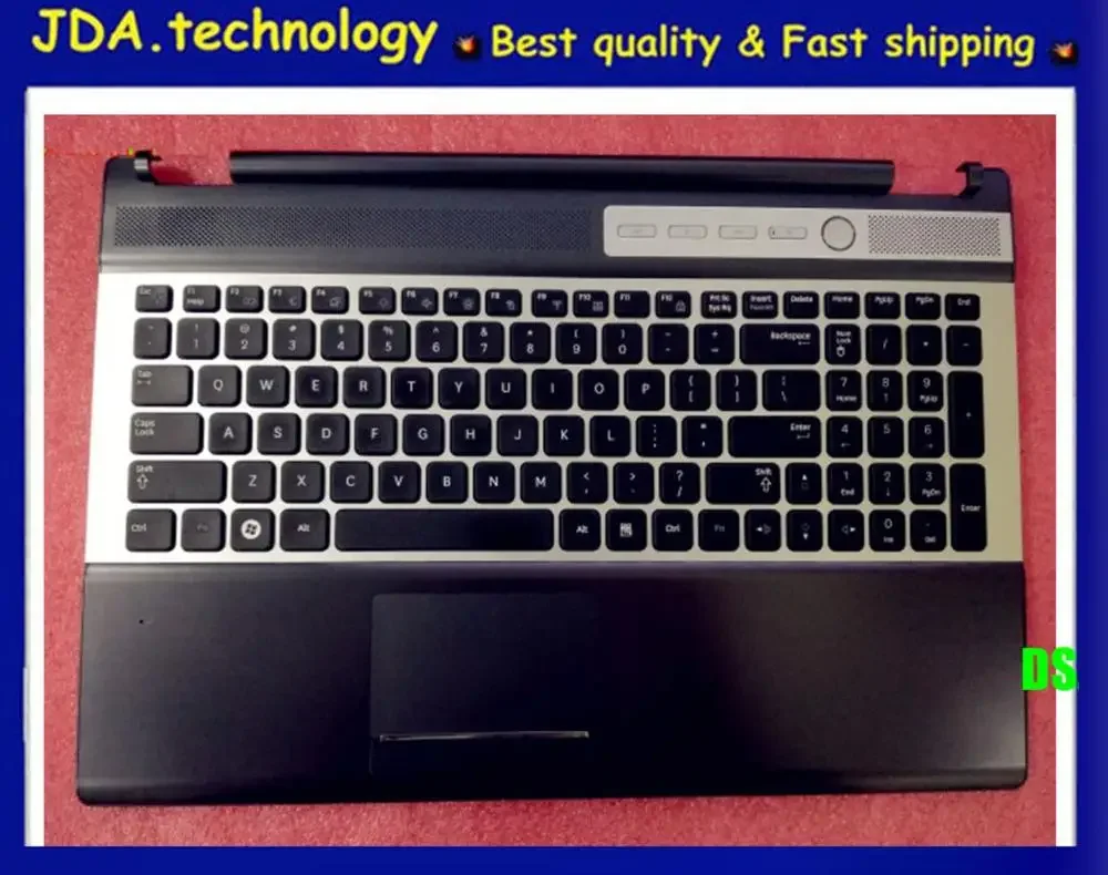 

New/orig palmrest upper cover FOR SAMSUNG RF510 RF511 NP-RF510 NP-RF511 Laptop US Keyboard TopCase C cover Touchpad