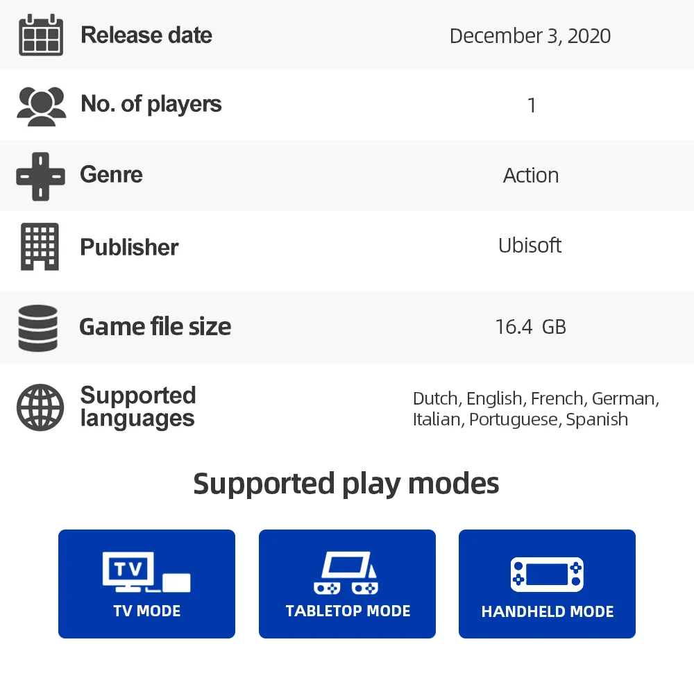لعبة نينتندو سويتش - Immortals Fenyx Rising - إصدار الاتحاد الأوروبي من ألعاب خرطوشة البطاقة المادية #3