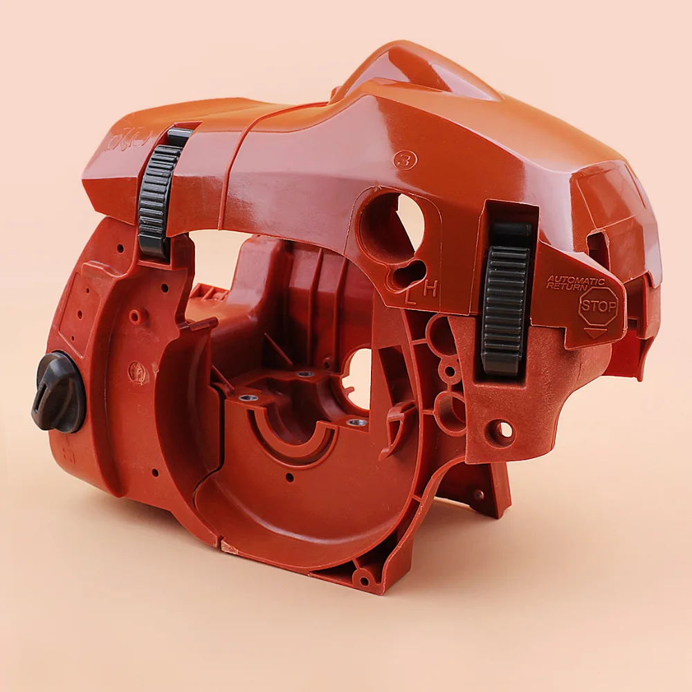علبة المرافق محرك الإسكان خزان النفط غطاء الغطاء العلوي كليب عدة ل HUSQVARNA 445 450 445E 450E بالمنشار غطاء بلاستيكي أجزاء 537438201