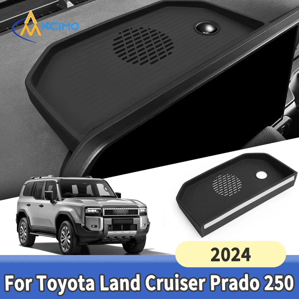 

Space-Saving RHD Hidden Storage Tray for Toyota Land Cruiser Prado 250 2024 Dashboard Behind Screen Console Tidying Organizer