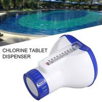 Swimming Pool Floating Dispenser With Thermometer Disinfecting Box And Thermometer - Swimming Pool Accessories