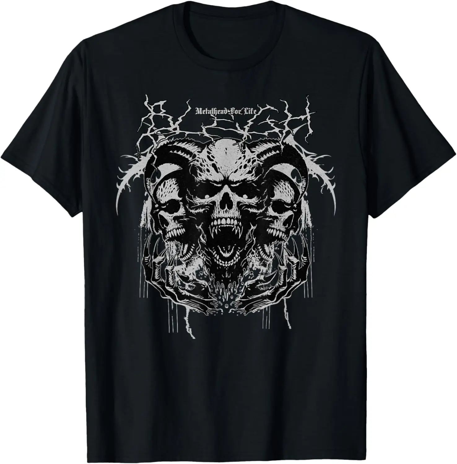 Heavy Metalhead Hardcore Scream Breakdowns and Bleghs T-Shirt