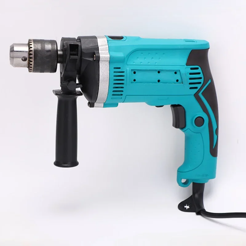 Household High-power Electric Hand Drill Multi-function Impact Drill Electric Tools High Torque and Strong Impact Power Station