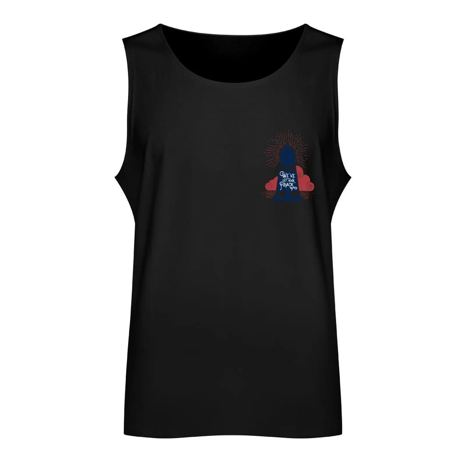 We've got your back Tank Top Sleeveless T-shirt Men's summer clothes Men's gym