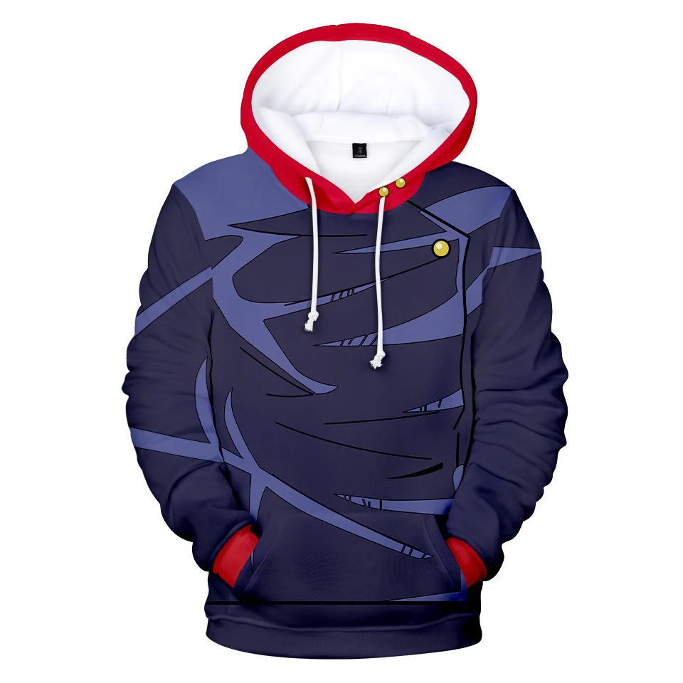 2026 Fashion 3D Printed Anime Pattern men's Hooded Pullover Casual Loose New Design Harajuku Top Street Minimalist men's Hoodies