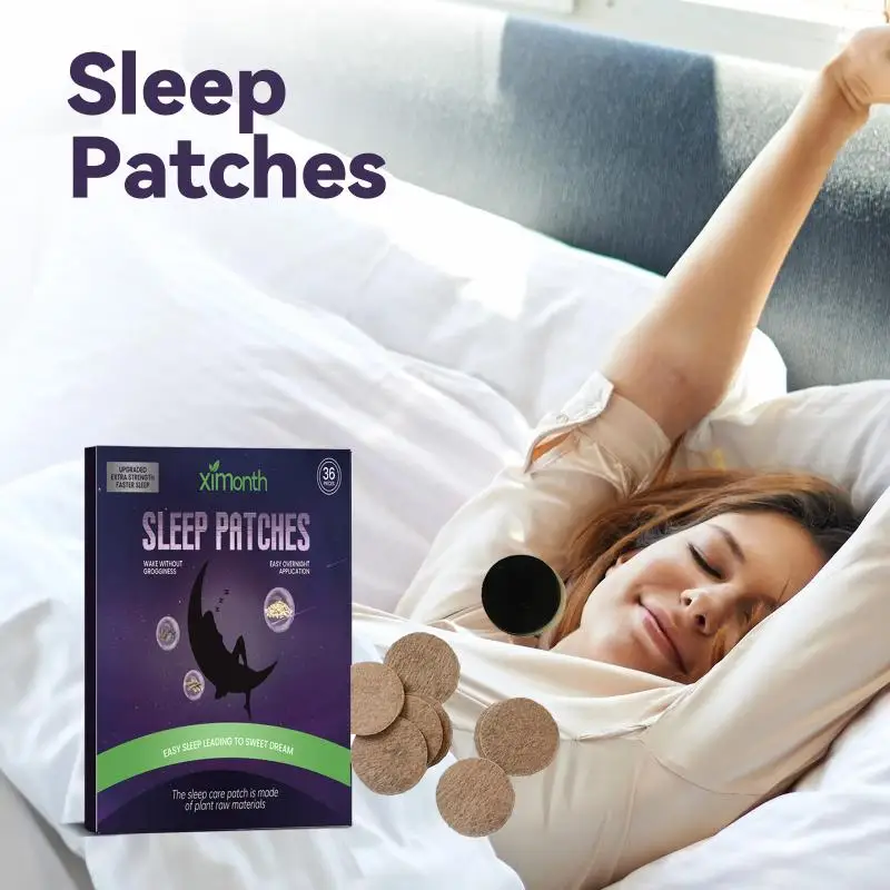 Herbal Sleep Patch to Improve Sleep Quality Quick Sleep Aid for Insomnia and Anxiety Perfect for Bedtime Relaxation